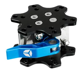 Cube Controls Universal Quick Release Full Set modrá / Univerzální rychloupínací set pro volanty / 50-70 mm 