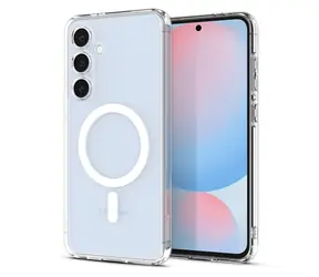 Spigen Ultra Hybrid MagSafe ochranný kryt pro Samsung Galaxy S24 FE bílá