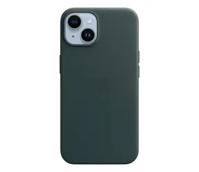 MPP53FE/A Apple Kožený Kryt vč. MagSafe pro Apple iPhone 14 Forest Green