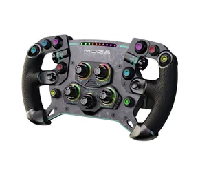 MOZA GS V2P černá / Závodní volant / 2 pádla / 21 tlačítek 