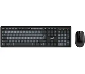 Genius Smart KM-8200 Dual Color černo-šedá / Bezdrátový set 2.4GHz / Copilot / USB / CZ+SK layout