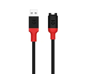 Tactical Recce 3:20 kabel pro Garmin USB-A černá/červená