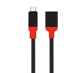 Tactical Pin4Fun Adapter USB-C/Lightning 0,1m černá/červená