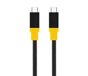 Tactical Blackbird Kabel USB4 (USB-C) 1m černá/žlutá
