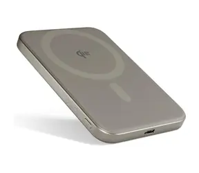 Epico UltraPack EM51 MagSafe Qi2 titanová / Bezdrátová powerbanka / 5000 mAh / USB-C / 20W