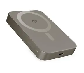 Epico UltraPack EM71 MagSafe Qi2 titanová / Bezdrátová powerbanka / 10000 mAh / USB-C / 15W