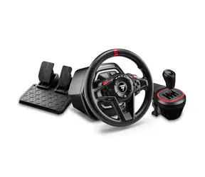 Thrustmaster T128 Shifter Pack / Sada volantu a pedálů + řadicí páka pro PC a Xbox