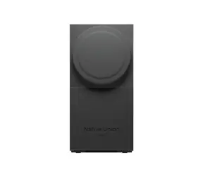 Native Union Rise Bezdrátová nabíječka 3v1 Qi2 černá / Mezinárodní adaptér / MagSafe / 15W