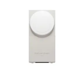 Native Union Rise Bezdrátová nabíječka 3v1 Qi2 sandstone / Mezinárodní adaptér / MagSafe / 15W