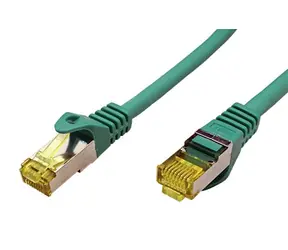 Goobay Patch kabel SFTP Cat7 1m zelená / LSOH