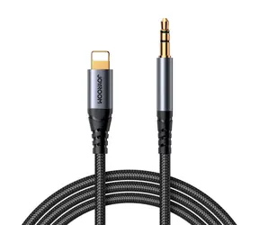 Joyroom SY-A06 Kabel Jack 3.5 mm (M) - Lightning (M) 1.2m šedá