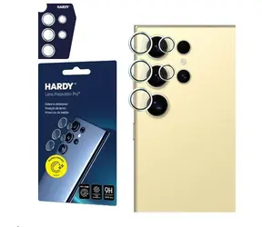 3mk HARDY Lens Protection Pro skla na fotoaparát pro Samsung Galaxy S24 Ultra Yellow