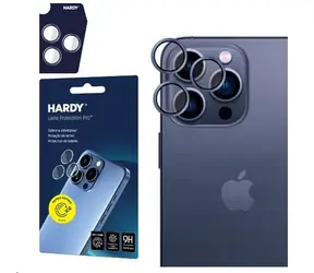 3mk HARDY Lens Protection Pro skla na fotoaparát pro Apple iPhone 15 Pro Blue