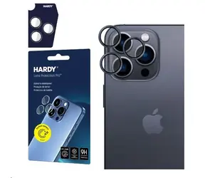 3mk HARDY Lens Protection Pro skla na fotoaparát pro Apple iPhone 15 Pro Max Black
