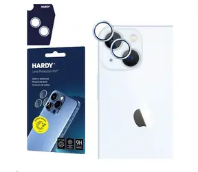 3mk HARDY Lens Protection Pro skla na fotoaparát pro Apple iPhone 15/15 Plus Blue