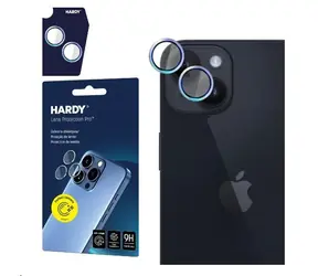 3mk HARDY Lens Protection Pro skla na fotoaparát pro Apple iPhone 15/15 Plus Rainbow