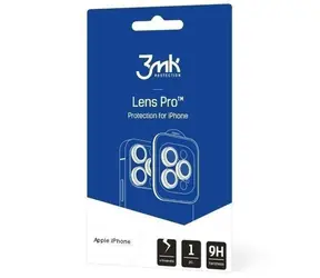 3mk Lens Protection Pro sklo na fotoaparát pro Apple iPhone 16/16 Plus Silver