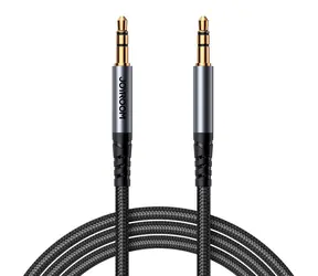 Joyroom SY-A08 Kabel Jack 3.5mm (M) - Jack 3.5mm (M) 1.2m černá 