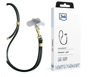 3mk EasyClip šňůrka na telefon Elite Evergreen (gold)