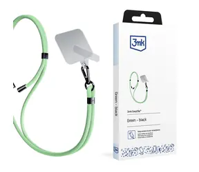 3mk EasyClip šňůrka na telefon Green (black)