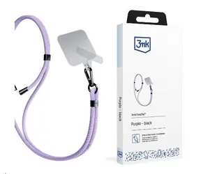 3mk EasyClip šňůrka na telefon Purple (black)