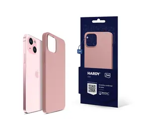3mk Hardy Silicone MagCase zadní kryt pro Apple iPhone 15 Pink