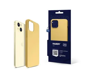 3mk Hardy Silicone MagCase zadní kryt pro Apple iPhone 15 Yellow