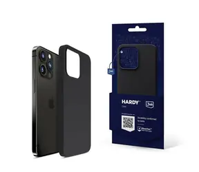 3mk Hardy Silicone MagCase zadní kryt pro Apple iPhone 16 Pro Max Graphite