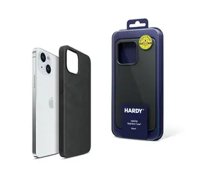 3mk HARDY MagFabric Case ochranný kryt pro Apple iPhone 15 Pro Max Black