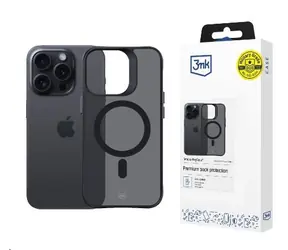 3mk Smoke MagCase ochranné pouzdro pro Apple iPhone 15 Pro