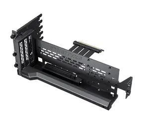 PHANTEKS Premium Vertical GPU Bracket + PCIe 4.0 x16 Riser Cable DRGB černá / 22 cm