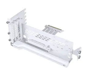 PHANTEKS Premium Vertical GPU Bracket + PCIe 4.0 x16 Riser Cable DRGB bílá / 22 cm