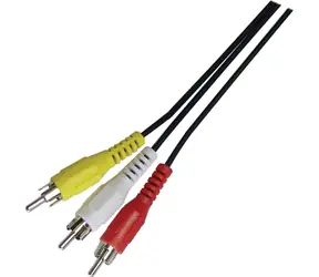 SENCOR SAV 107-015 propojovací kabel 3xRCA M - 3xRCA M 1.5m