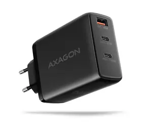 AXAGON ACU-DPQ100 černá / GaN nabíječka do sítě / 1x USB-A / 2x USB-C / 100W