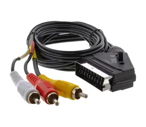 SENCOR SAV 163-015 SCART-3RCAM s přepínačem