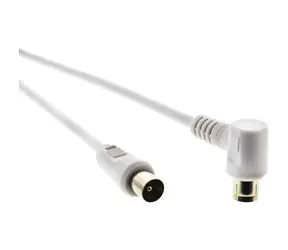 SENCOR SAV 169-150W anténní koaxiální kabel M-F 90° 15m