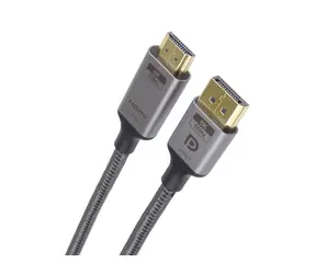 PremiumCord propojovací kabel DisplayPort 1.4 na HDMI2.1 8K@60Hz 4K@144Hz 2m