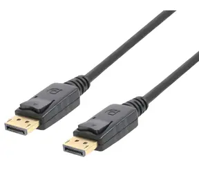 PremiumCord DisplayPort 2.0 propojovací kabel M-M zlacené konektory 2m