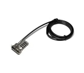 PORT CONNECT Bezpečnostní univerzální kabel s číselným zámkem stříbrná