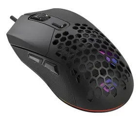 Sandberg FlexCover 6D černá / Herní myš / optická / 12800 DPI / LED / 6 tlačítek / USB