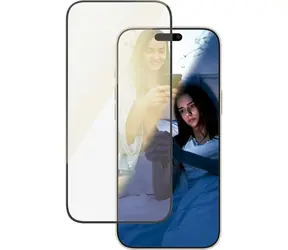 PanzerGlass Tvrzené sklo UWF Eyecare s aplikátorem pro Apple iPhone 16 Pro Max černá