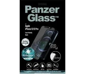 PanzerGlass Tvrzené sklo Case Friendly CamSlider Swarovski AB pro Apple iPhone 12/12 Pro černá