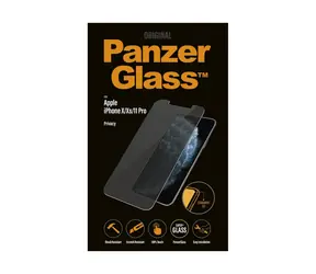 PanzerGlass Tvrzené sklo Privacy Standard Fit pro Apple iPhone 11 Pro/XS/X čirá