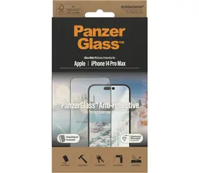 PanzerGlass Tvrzené sklo UWF Anti-Reflective AB s aplikátorem pro Apple iPhone 14 Pro Max černá