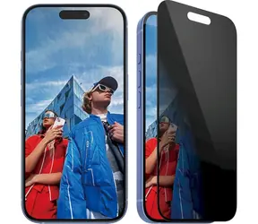 PanzerGlass Tvrzené sklo UWF Privacy s aplikátorem pro Apple iPhone 16/15 černá
