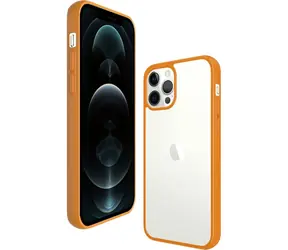PanzerGlass Pouzdro ClearCaseColor AB pro iPhone 12 Pro Max orange