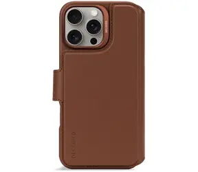 Decoded Leather Detachable Wallet odnímatelné kožené pouzdro pro Apple iPhone 16 Pro Max hnědá