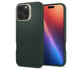 Spigen Cyrill Kajuk MagSafe ochranný kryt pro Apple iPhone 16 Pro Max forest green