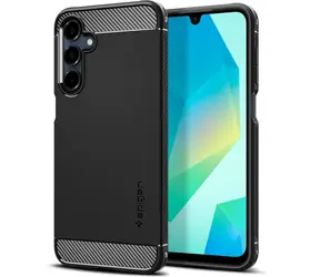 Spigen Rugged Armor ochranný kryt pro Samsung Galaxy A16/A16 5G matte black