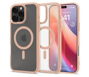 Spigen Ultra Hybrid MagSafe ochranný kryt pro Apple iPhone 16 Pro frost rose titanium